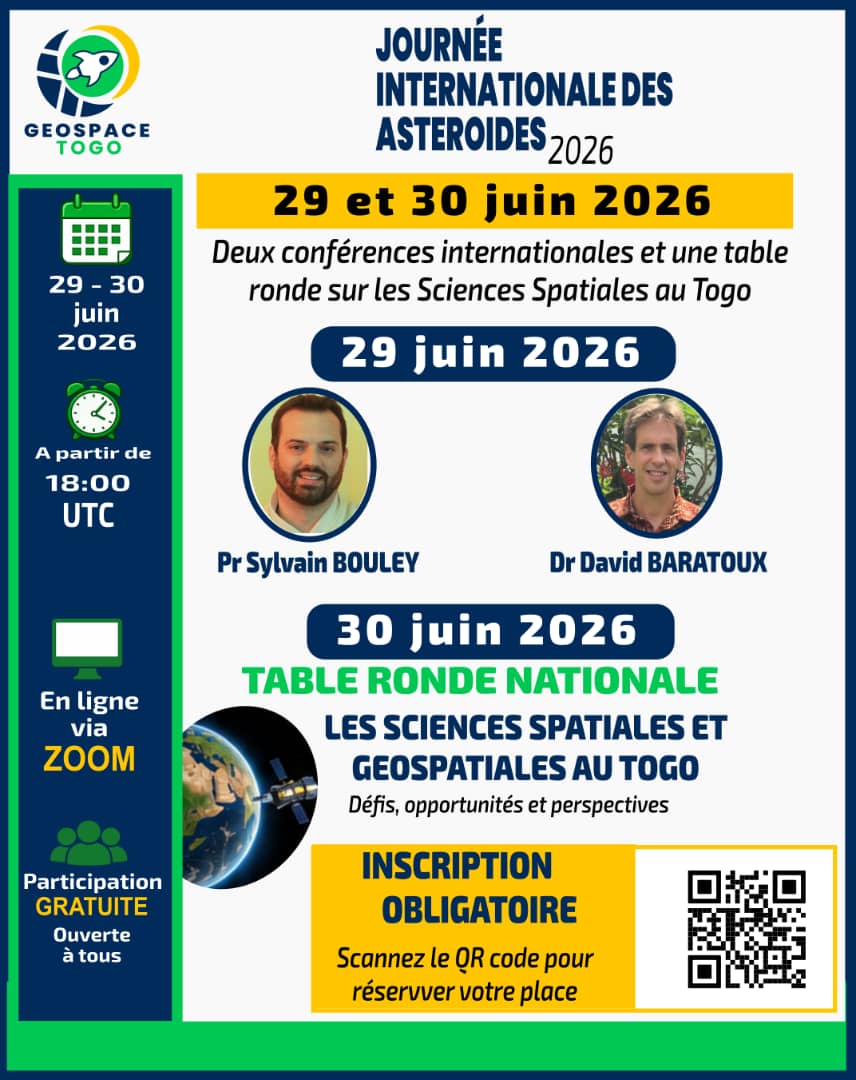 Journée Internationale des Astéroïdes 29 & 30 juin 2026